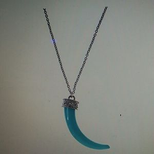 Horn Pendant Necklace